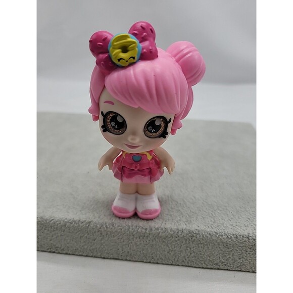 Kindi Kids Minis Collectible Posable DONITINA Bobble Head Figurine 3.5" Doll - Picture 1 of 16